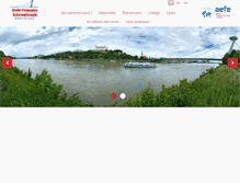 Tablet Screenshot of ecolefrancaise.sk